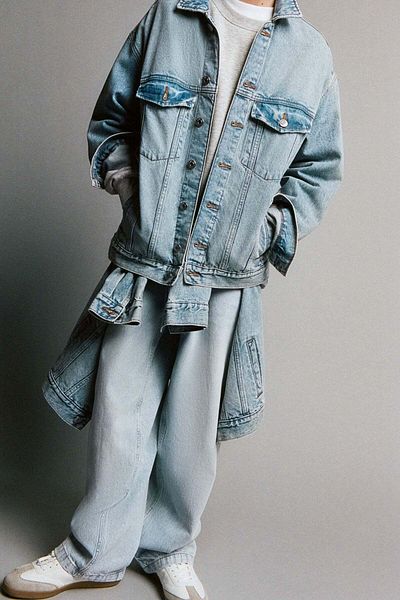 H&M Comfort Stretch Baggy Fit Jeans