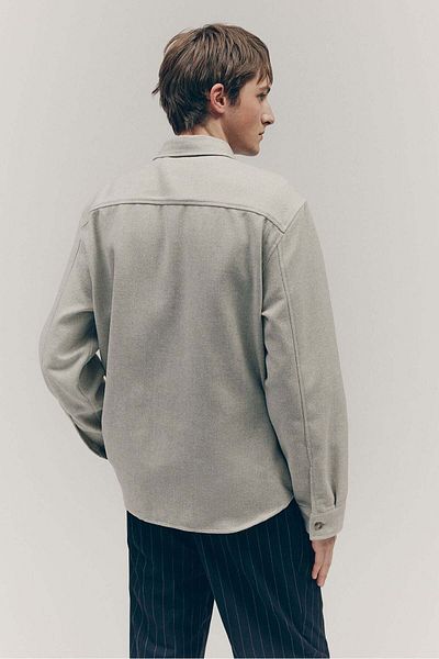 H&M Regular Fit Felted overshirt