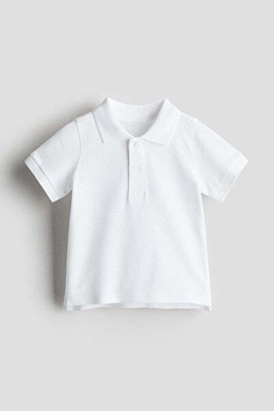 H&M Cotton piqué polo shirt