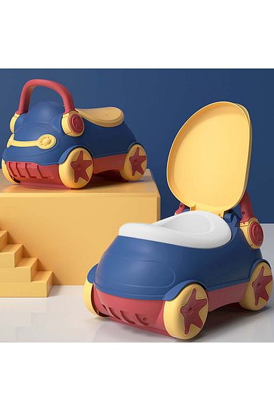 Eazy Kids مرحاض السيارة - أزرق
