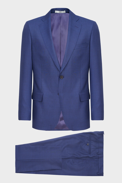 Edwards Erkek Lacivert Vitale Barberis Yün Takım Elbise