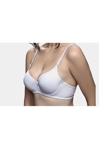 AybarsStore Supportless Padded Bra with Wire Sponge