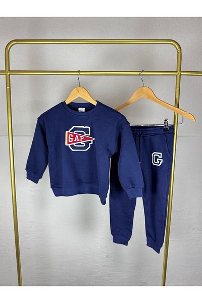 TİJK Brand 3 Yarn Boys Tracksuit Set