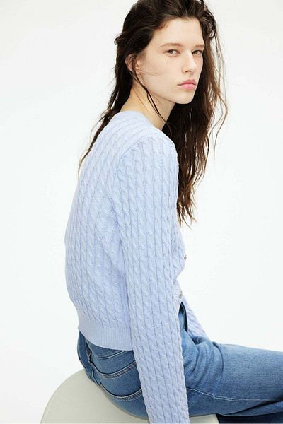 H&M Cable-knit cardigan