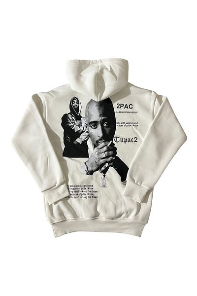 PİERLES Unisex Regular Fit Cotton Soft Textured Fleece Patterned Hooded Sweatshirt