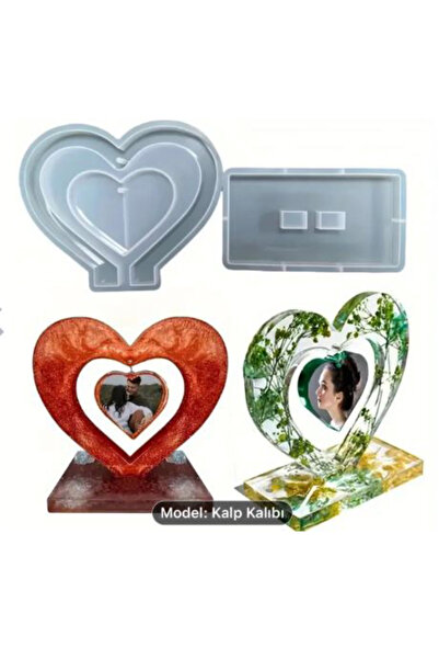 Şenhomee Epoksi reçine silikon çerçeve kalıbj resimlik fotoğraf çerçeve kalıb...