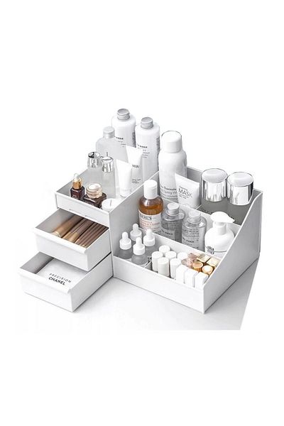 Others ECARLA Organizator for Cosmetics - Organizator cosmetice alb
