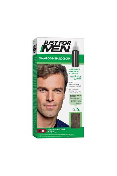 Just For Men Shampoo-in Hair Color Medium Brown