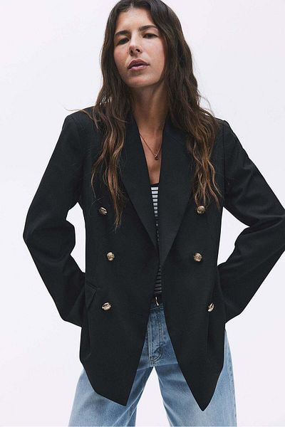 H&M Double-breasted blazer