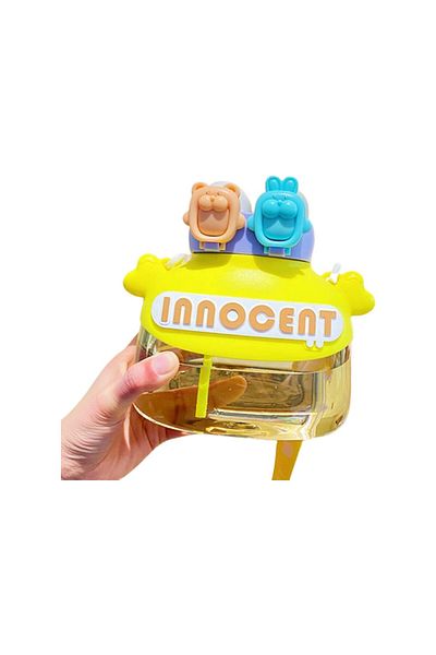 Honney Boutique 1200 ml Two-Drink Portable Children's Water Bottle