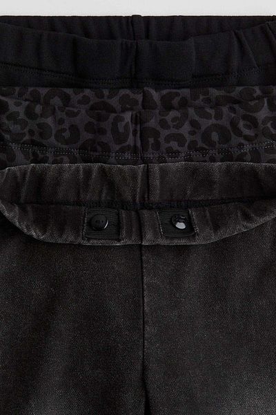 H&M 3-pack brushed-inside leggings