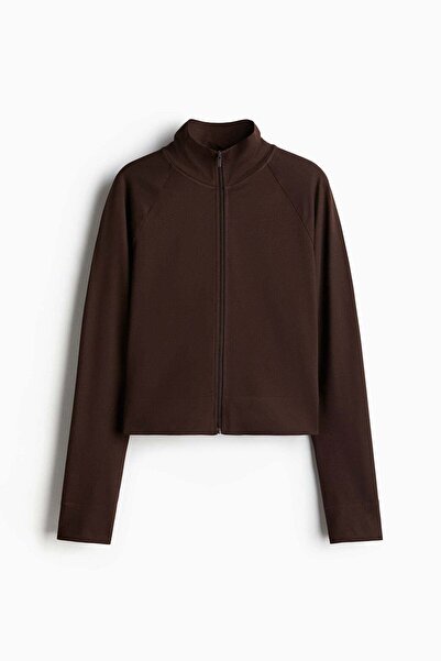 H&M Soft-touch zip-through cardigan