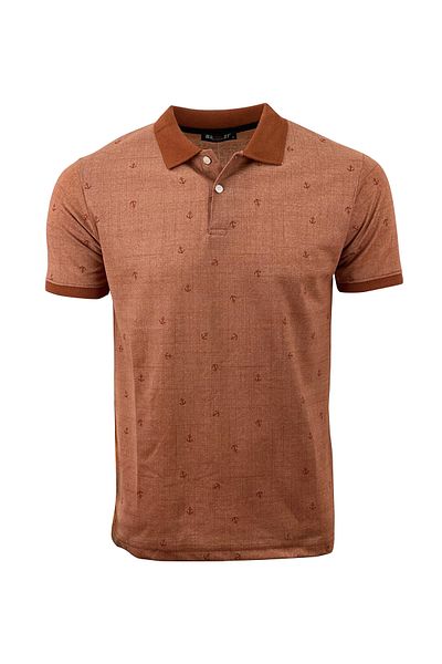 brzbraazi Tricou pentru bărbați cu gât polo