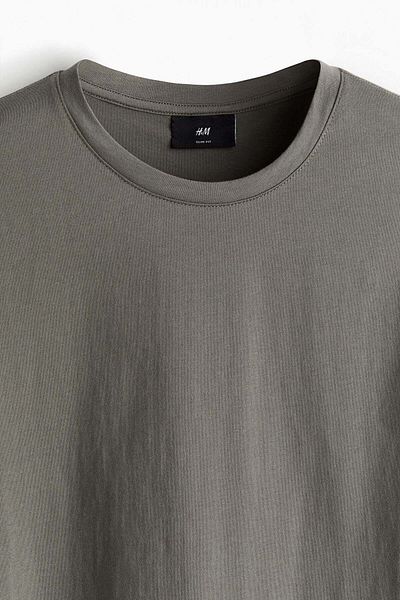 H&M Slim Fit Pima cotton T-shirt