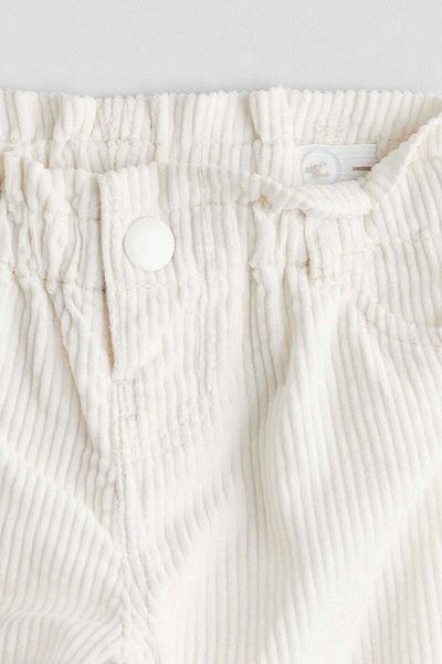 H&M Cotton corduroy trousers