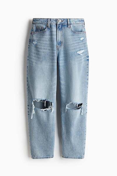 H&M Barrel High Jeans