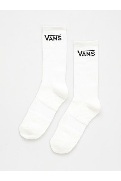 Vans Biele ponožky Vans Skate Crew White