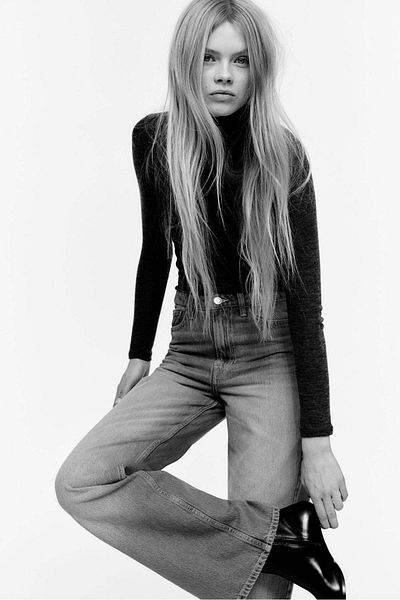 H&M Wide Ultra High Jeans