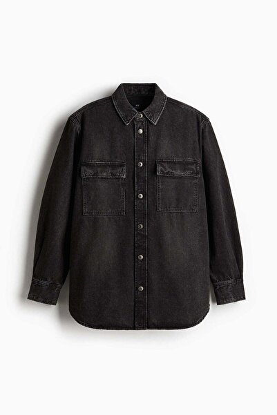 H&M Oversized Fit Denim shirt