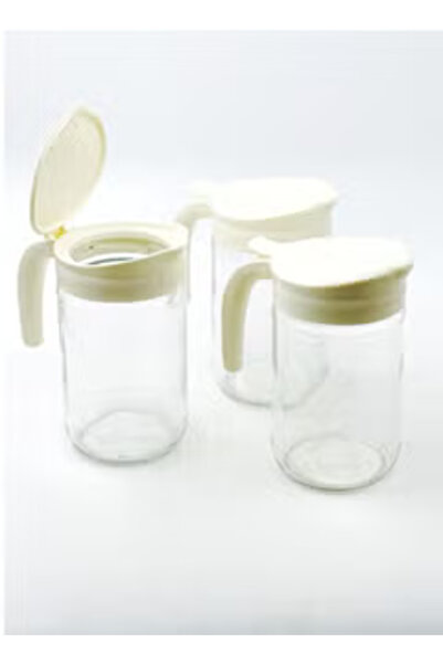 Qlüx Set Glass Juice Jug 3Pcs 660 ML