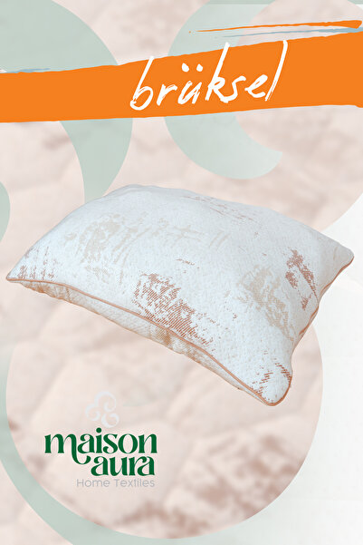 maison aura Pachet de 2 protectoare de perne din in organic