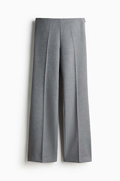 H&M Flared crease-leg trousers