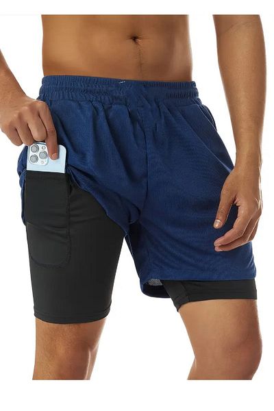 makiteks Μαύρο κολάν Look Multi-Pocket αθλητικό σορτς