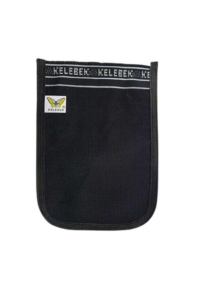 Bio Vitals Butterfly Tellak Pouch Ottoman Thick Black Bath Bath Bag