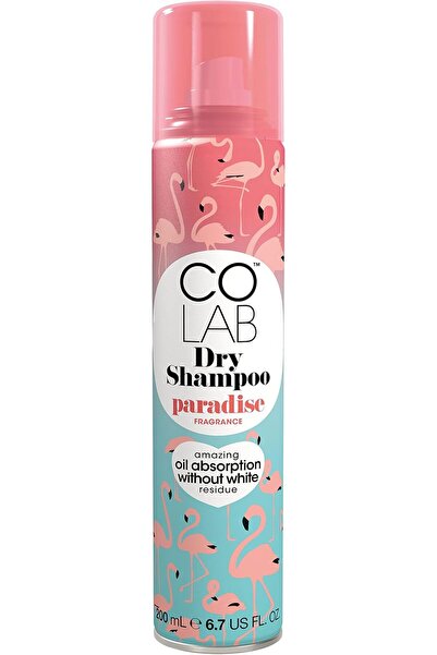 Colab شامبو جاف برائحة الجنة مع امتصاص مذهل للزيوت دون ترك بقايا بيضاء، 200 مل