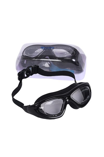Endless Stylish Swimming Goggle with Anti-Fog & UV Protection | Purple | Silicon, PU | Leak Proof | One Size