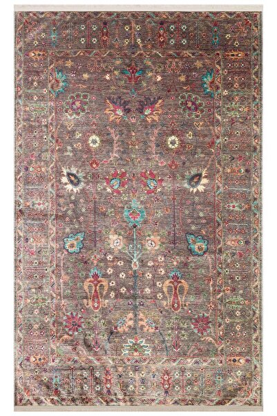 Venice Halı Antique 10 Koyu Multi Kolay Kullanımlı Kaymaz Yıkanabilir Klasik Halı