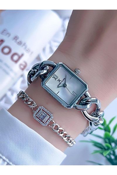 Daniel Klein Retro Vintage Women's Wristwatch - Chain & Water Resistant Bracelet Bdk.13868.1
