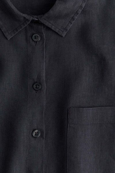 H&M Washed linen nightshirt