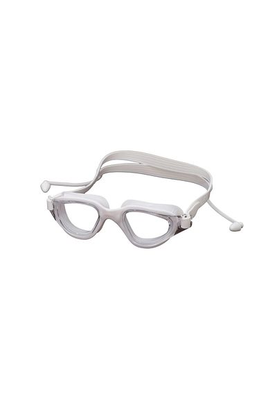 Endless Stylish Swimming Goggle with Anti-Fog and UV Protection | White | Silicon, Plastic | Leak Proof