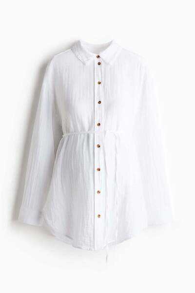 H&M قميص موسلين من MAMA قبل وبعد