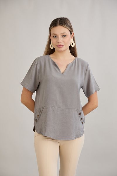 HOFY Buttoned Blouse