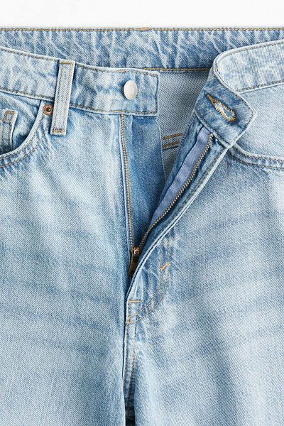 H&M Feather Soft Super Wide Ultra High Jeans