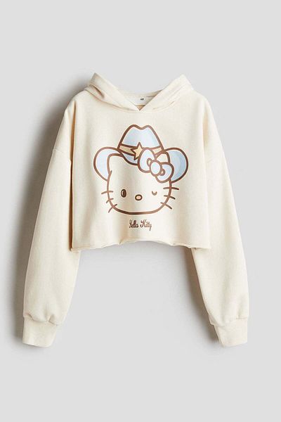 H&M Cropped hoodie