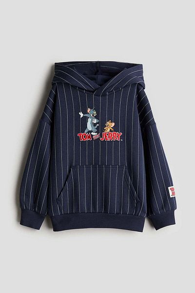 H&M Print-motif hoodie