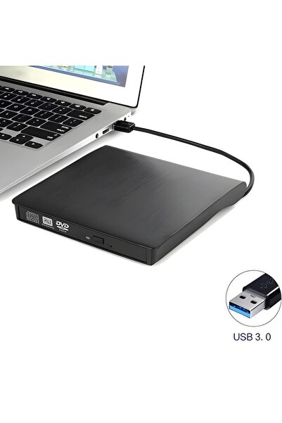 anaway shopping USB 3.0 Taşınabilir CD DVD Yazıcı Okuyucu Windows Mac Dizüstü...