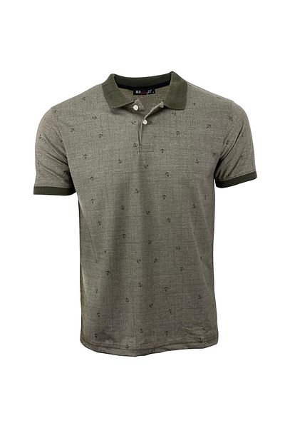 brzbraazi Ανδρικό μπλουζάκι Polo Neck