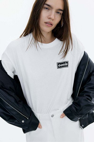 H&M Oversized printed T-shirt