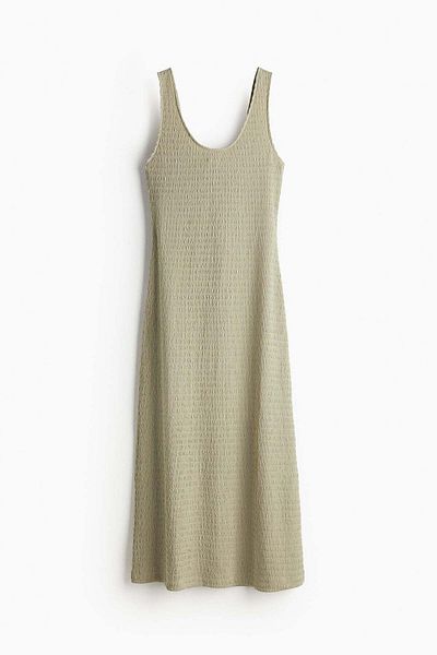 H&M Textured jersey maxi dress