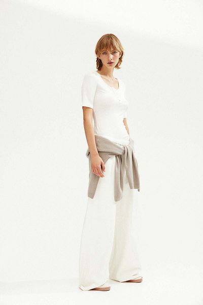 H&M Ribbed Henley top