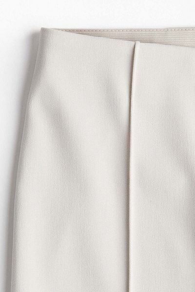 H&M Flared crease-leg trousers