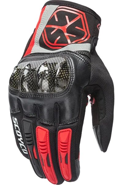 Scoyco Red Mc122 Summer Gloves