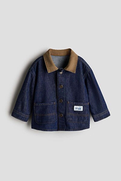 H&M Raw denim overshirt
