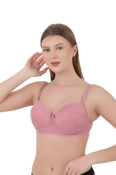 Merry Secret's Sutien pentru femei de mărime mare, cupa C - cu sârmă și detaliu din dantelă