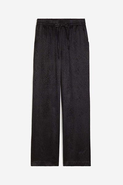 H&M Twill drawstring trousers