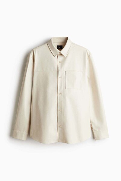 H&M Regular Fit Coated shirt